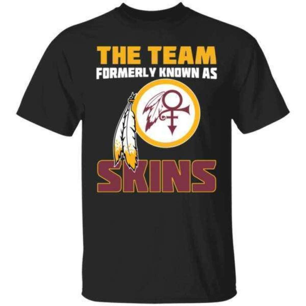 Washington Football Team Formerly Known As Skins Fan T-Shirt